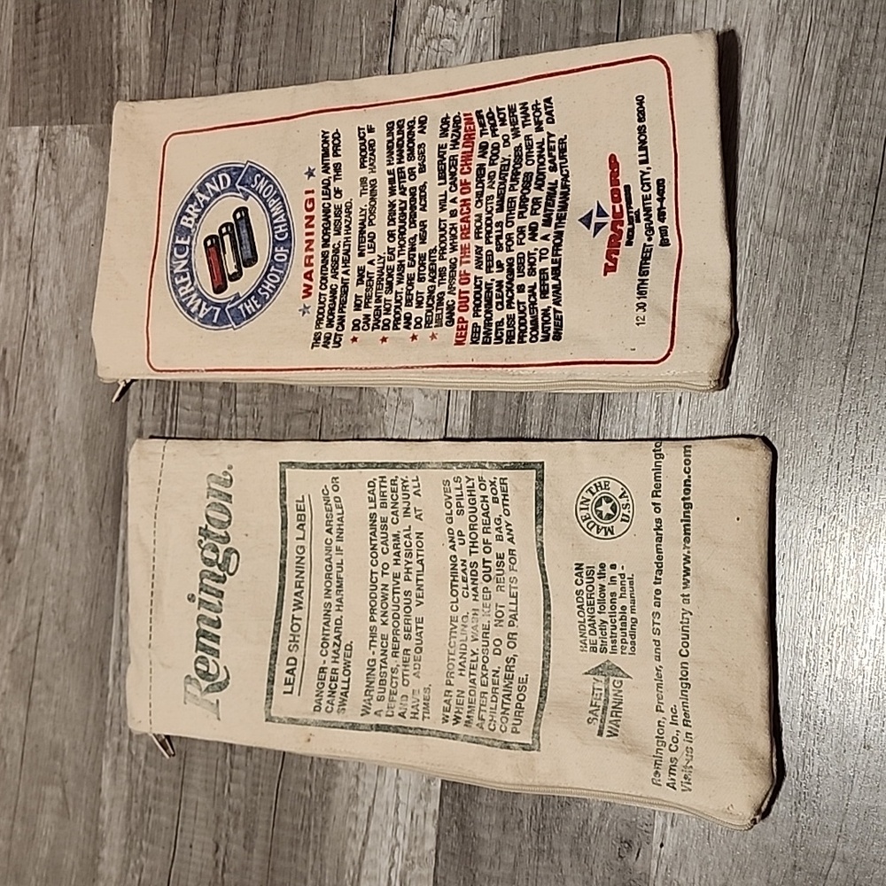 Vintage shot bags-zip pouch - Picture 3 of 3